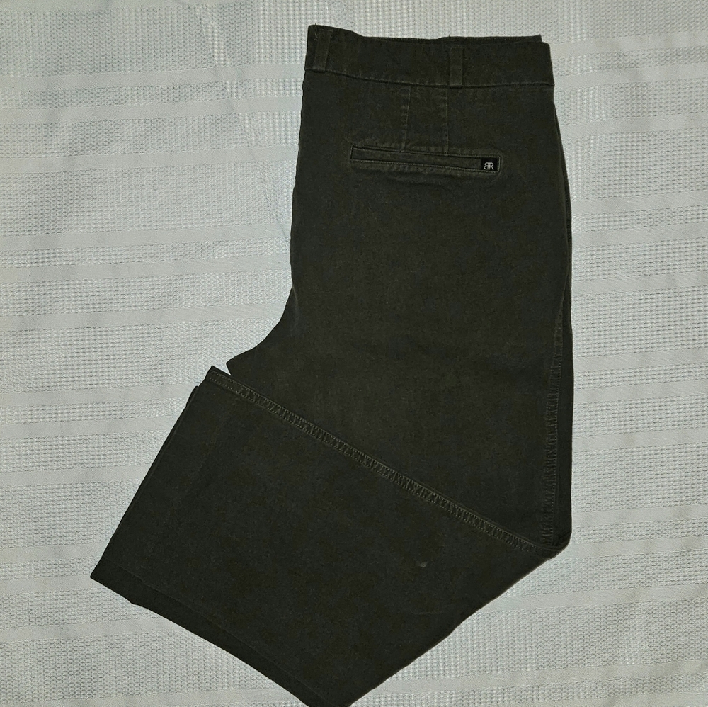 Women's Banana Republic Olive Green Cropped Pants
